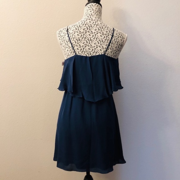 NWOT Sunbird Crossover Front Silk Camisole Dress - Picture 2 of 8